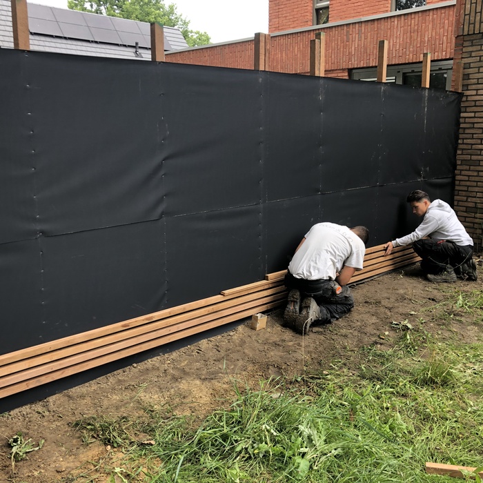 Epdm cloth for your contemporary fence