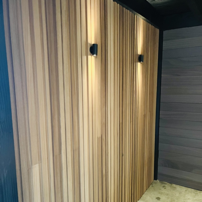 Ipe Slatted Fencing Barcode Design