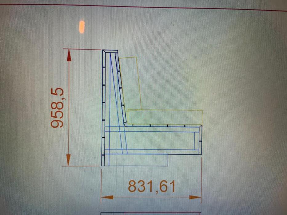 Seat pit made of ipe hardwood