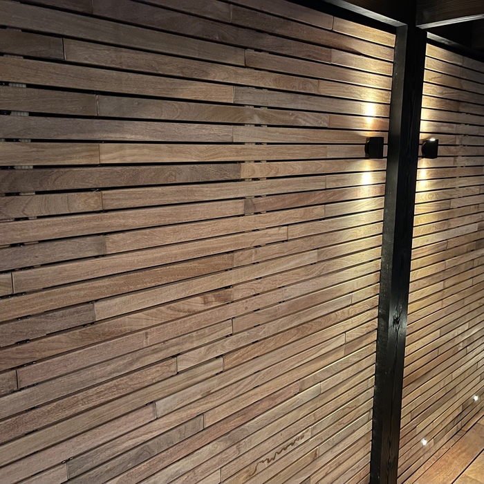 slatted wall 5.0 cm Ipe Hardwood