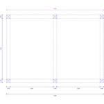 Drawing of modern roof Anton 
