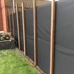 Epdm cloth for your modern lamellae fence