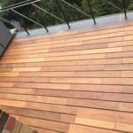 Ipe Decking boards clip for invisible screwing