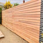 Modern ipe hardwood fencing for your dream garden or dream fence 