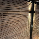 slatted wall 5.0 cm Ipe Hardwood