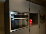 Steel kitchen high wall cabinets