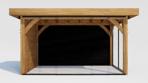 Bespoke framed timber frame