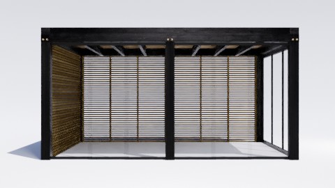Modern garden house