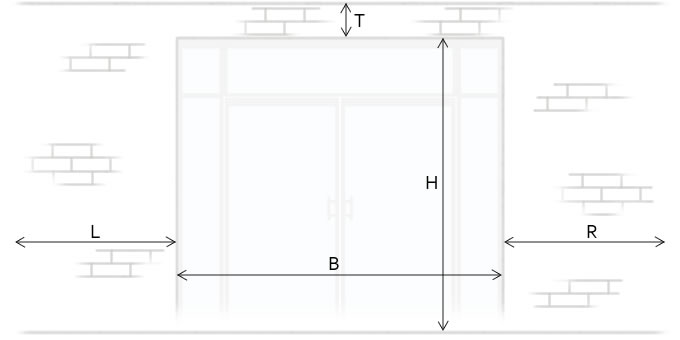 Reference image for specifying the dimensions