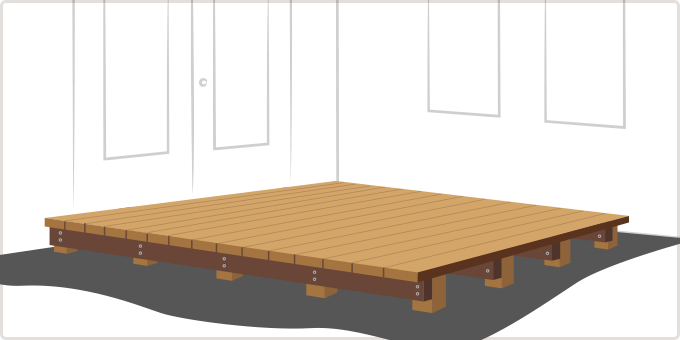 Please calculate your hardwood deck